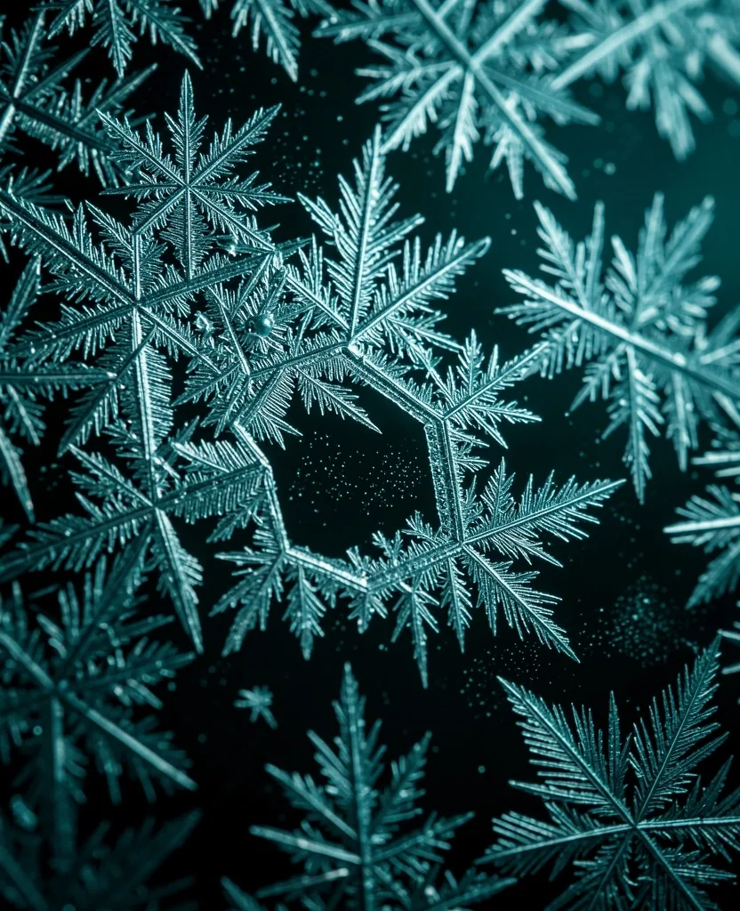 Frost Kristalle